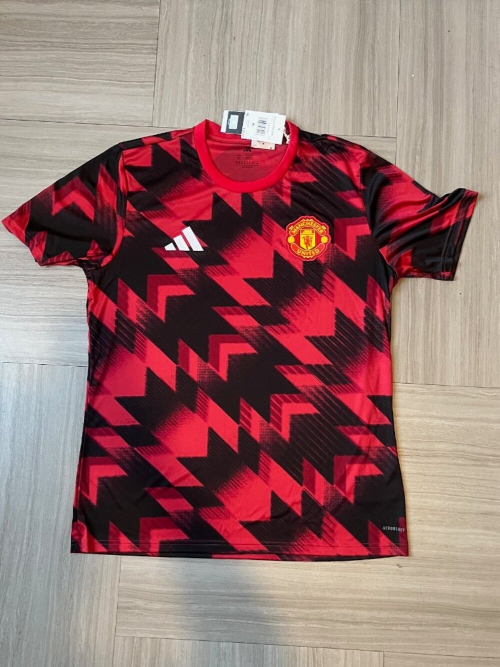 Manchester United Adidas Pre Match Shirt Jersey 2025/26 | Size Men's XL | BNWT